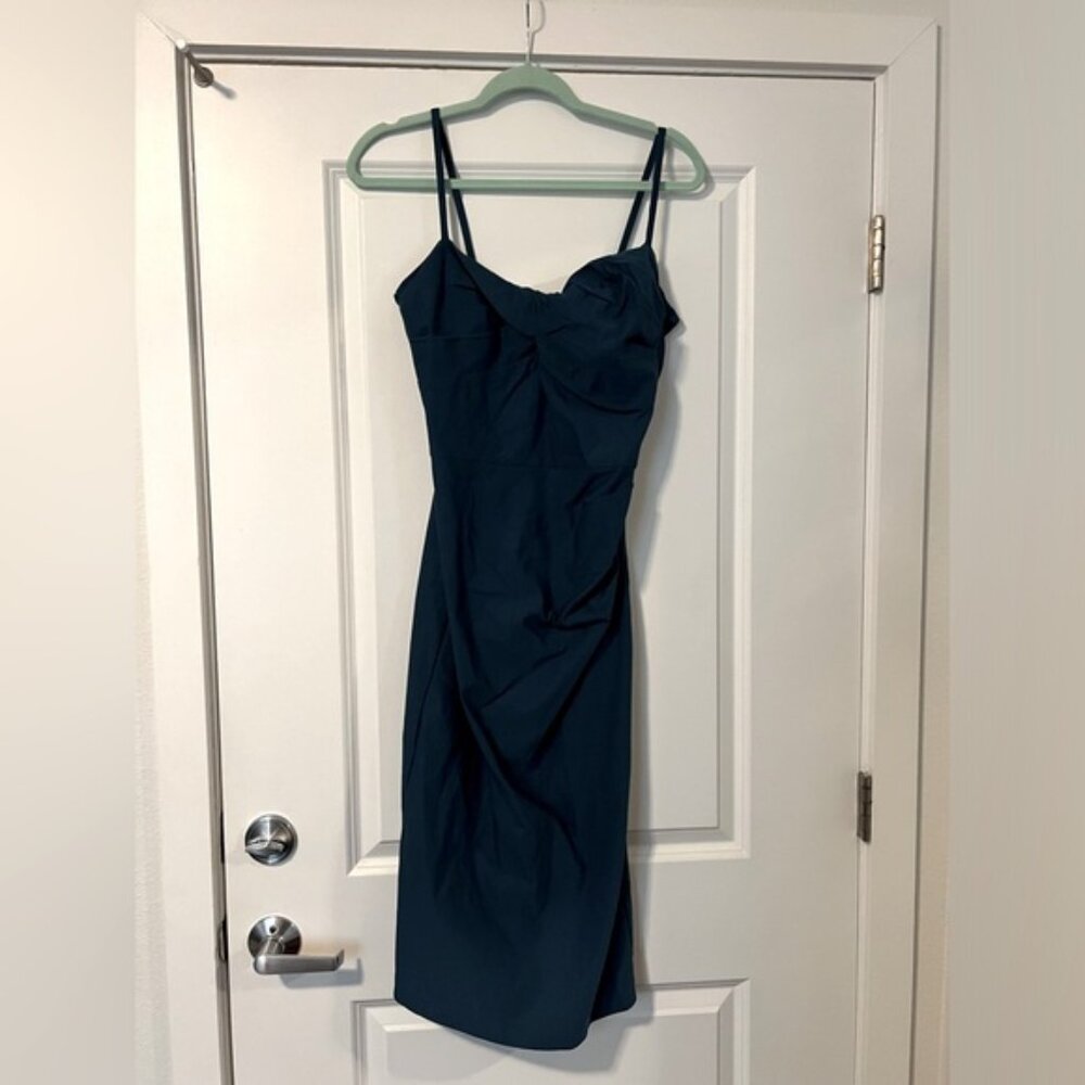 BNWT Stop Staring by Alicia Estrada Womens Long Blue Dress Size XL